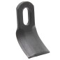 Cuchillo para picar en forma de Y - 40 x 8 x 100 con ranura de 35 x 17 mm