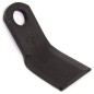 Coltello per trincia a Y - 40 x 8 x 117 foro 20,5 mm