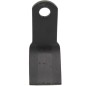 Y-shaped mulcher knife 40X8X120 hole 16.5 mm for Agricom