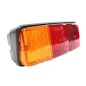 Right rear light approved for tractor and trailer with 3 rectangular lights