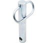 Towing coupling pin 135 x 25 mm with handle