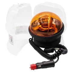 Ellipse magnetic tractor flashing light 12/24 V - rotating beacon