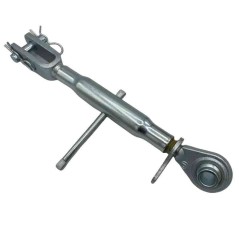 Adjustable side lift arm for tractor 38 / 53 cm with ball joint 19.2 mm - mechanical tie rod | Newgardenstore.eu