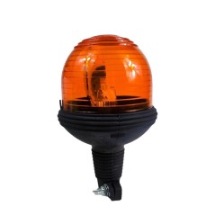 Orange flexible rod tractor flashing light 12-24 V rotating beacon | Newgardenstore.eu