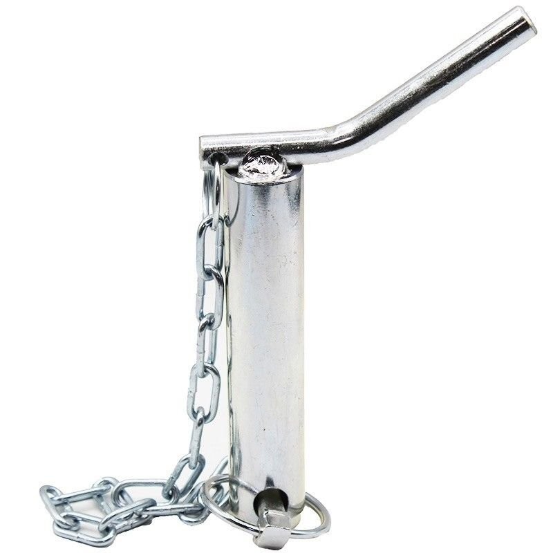 Pin with handle, pin and chain 175x25, hole 12 mm