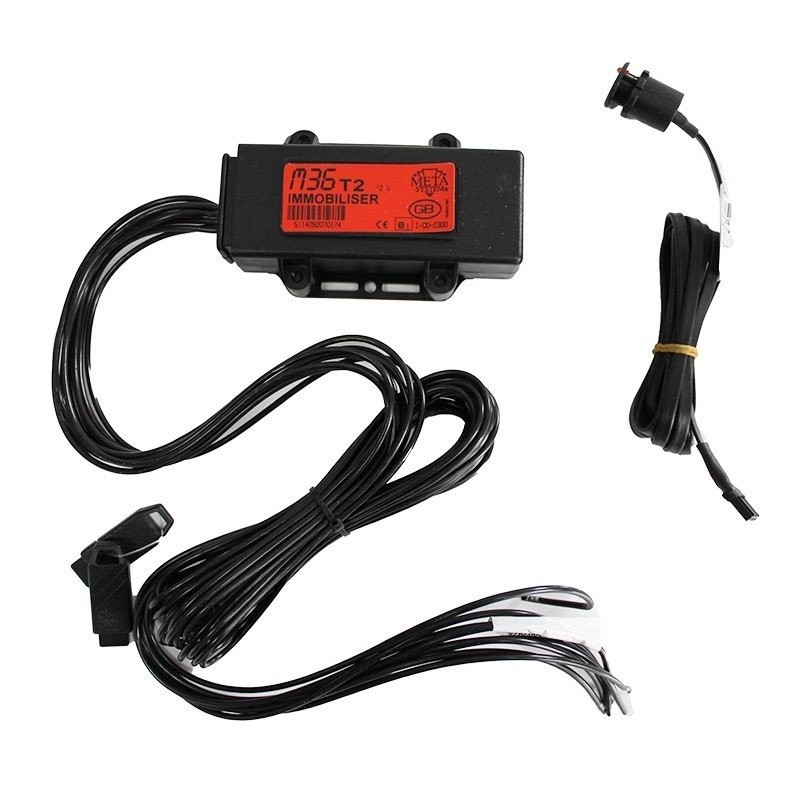 Anti-theft device for tractors and earthmoving machines 12 V car alarm system