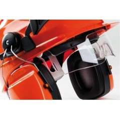 Helmet with integrated goggles visor and ear protection | Newgardenstore.eu