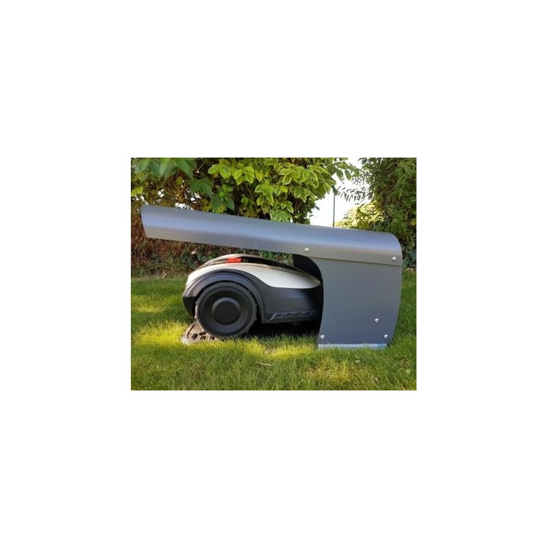 Aluminium shed compatible with robotic lawnmower Ambrogio L-15 - L15 Deluxe