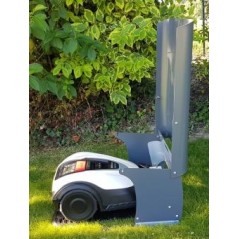 Aluminium shed compatible with robotic lawnmower Ambrogio L-15 - L15 Deluxe