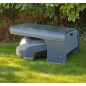 Aluminium shed compatible with robotic lawnmower Ambrogio L-15 - L15 Deluxe