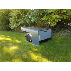 Aluminium shed compatible with robotic lawnmower Ambrogio L-15 - L15 Deluxe | Newgardenstore.eu