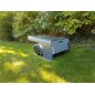 Aluminium shed compatible with robotic lawnmower Ambrogio L-15 - L15 Deluxe