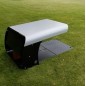 Aluminium shed compatible with ALKO SOLO 700 robot lawn mower - AMBROGIO L 15