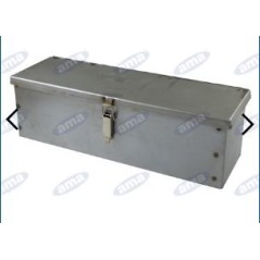Sheet metal toolbox for agricultural tractor 300x200x150mm 01276
