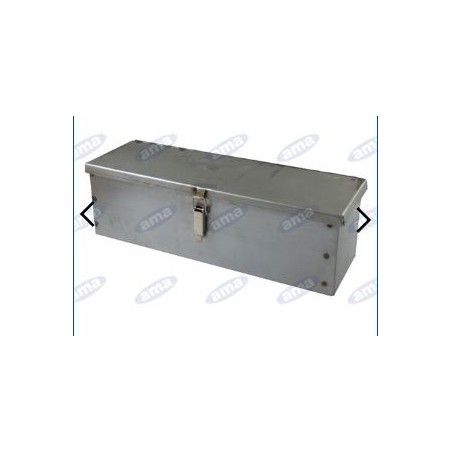 Sheet metal toolbox for agricultural tractor 300x200x150mm 01276 | Newgardenstore.eu