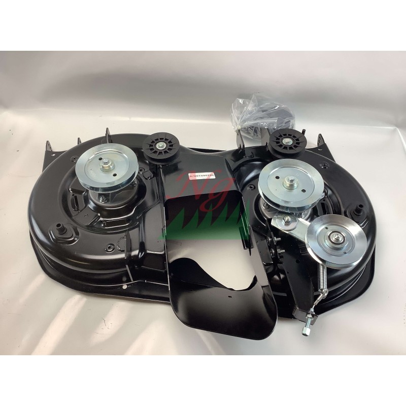 Plataforma de corte ensamblada para tractor cortacésped ORIGINAL STIGA MP84C sin cuchillas