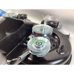 Plataforma de corte ensamblada para tractor cortacésped ORIGINAL STIGA MP84C sin cuchillas | Newgardenstore.eu