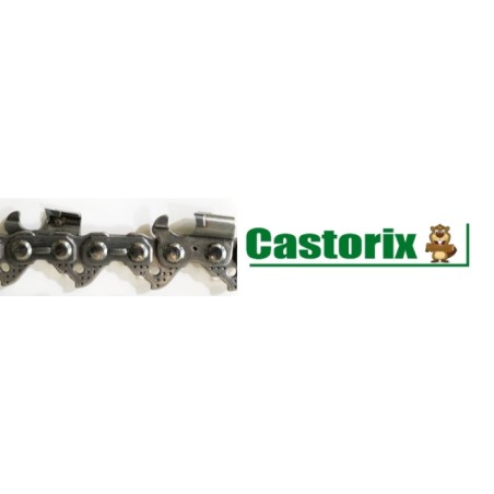 Catena al widia CASTORIX passo 20 spessore 1.3 mm maglie 64 per motosega | Newgardenstore.eu