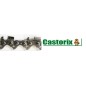 Cadena de metal duro CASTORIX paso 22 espesor 1,6 mm eslabones 67 para motosierra