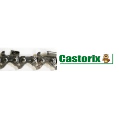 Chain pitch 91 CASTORIX carbide-tipped chain 1.3 mm thick links 55 for chainsaw