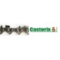 Chain pitch 91 CASTORIX carbide-tipped chain 1.3 mm thick links 55 for chainsaw