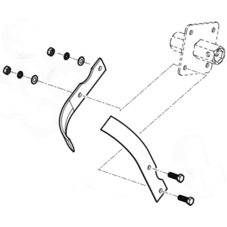 Kit de réparation de houes Stihl 62500071800 | Newgardenstore.eu