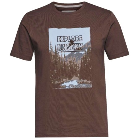 T-shirt SZ S EXPLORE/Brown Stihl ORIGINALE STIHL - 0420-600-1948 | Newgardenstore.eu
