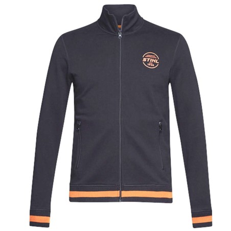 Sweat jacket SZ L LOGO-CIRCLE Black Stihl ORIGINALE STIHL - 0420-910-0256 | Newgardenstore.eu