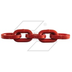 Choker chain with hook and spike grade 80 length 2.5 m Ø chain 7 mm | Newgardenstore.eu