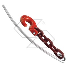 Choker chain with hook and ferrule grade 80 length 2.5 m Ø chain 8 mm | Newgardenstore.eu