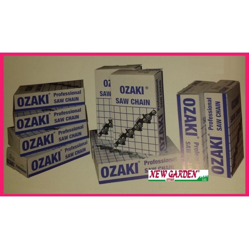 Paquete cadena motosierra profesional OZAKI 340564 325 1.3 64 dientes cuadrados