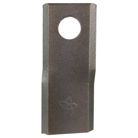 Left helical knife for Galfrè rotary mower 108x48 hole 21mm - 02.0012.0012.00 | Newgardenstore.eu