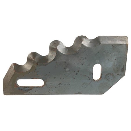 Couteaux pour mélangeuses horizontales Luclar, Gilioli, Frasto et Pagliari droite - 195x95 mm | Newgardenstore.eu