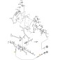 Cable de acoplamiento de la cuchilla de tractor 2125 ORIGINAL STIGA 1134-3573-06