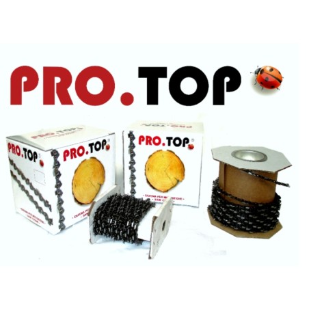 PRO.TOP 1/4 - 1.3 chain in 15 m roll, pitch 1.3 pitch 1.3 mm chainsaw thickness 1.4 mm | Newgardenstore.eu