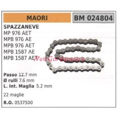 MAORI quitanieves MP 976 AET cadena de transmisión 024804