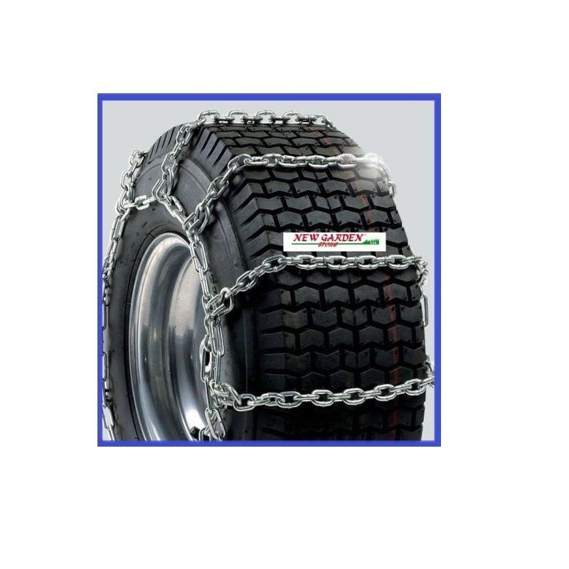 Snow chains wheel tyre 1-962 PEERLESS size 215/50-9 Quad ATV pair