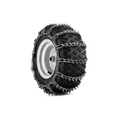 Rear wheel snow chains for HUSQVARNA 501 00 14-01 tractors 501001401