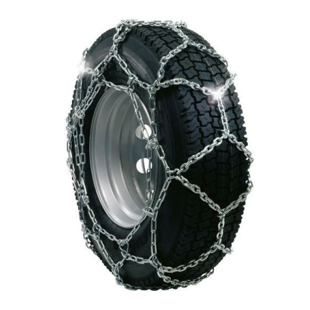 RUD chaînes à neige transversales roue tracteur tondeuse paire 101-948 | Newgardenstore.eu