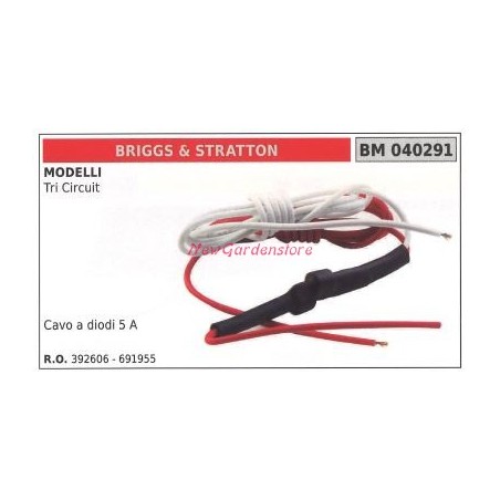 Cables diode 2-4 TO BRIGGS&STRATTON for model Tri Circuit 040291