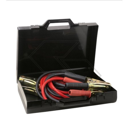 Cables de arranque de emergencia en caja 100 A longitud 2500 mm | Newgardenstore.eu