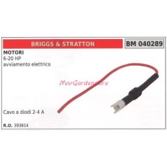 BRIGGS&STRATTON cable de diodos 2-4 A BRIGGS&STRATTON motor 6-20 CV arranque eléctrico 040289