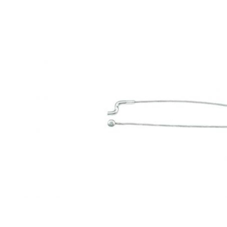 Câble d'accélérateur Bowden 2,0 m x 1,6 mm pour tondeuse à gazon longueur 2000 mm | Newgardenstore.eu