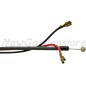 Cable de acelerador para motosierra desbrozadora compatible SHINDAIWA 70105-83100