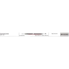 Cable de acelerador GGP para desbrozadora 22H 31H 022563 | Newgardenstore.eu