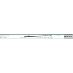 GREEN LINE DG43W débroussailleuse câble accélérateur 954 mm gaine de câble 861 mm