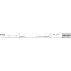 MTD Rasenmäher-Beschleunigungskabel 11A-509B372 - 11A509B033 Kabel 635mm Ummantelung 567mm | Newgardenstore.eu