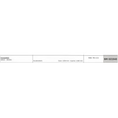 MTD Rasenmäherkabel SR621 SRC621 Kabel 1350 mm Ummantelung 1190 mm