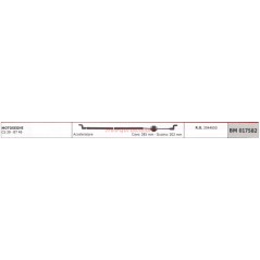 Cavo acceleratore per motosega ASIA CS 39 BT 46 017582