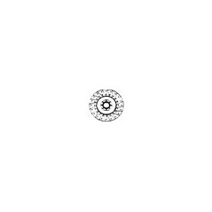Rigid clutch disc 40015 FOR ARBOS 16295 GG4 40015 001 | Newgardenstore.eu